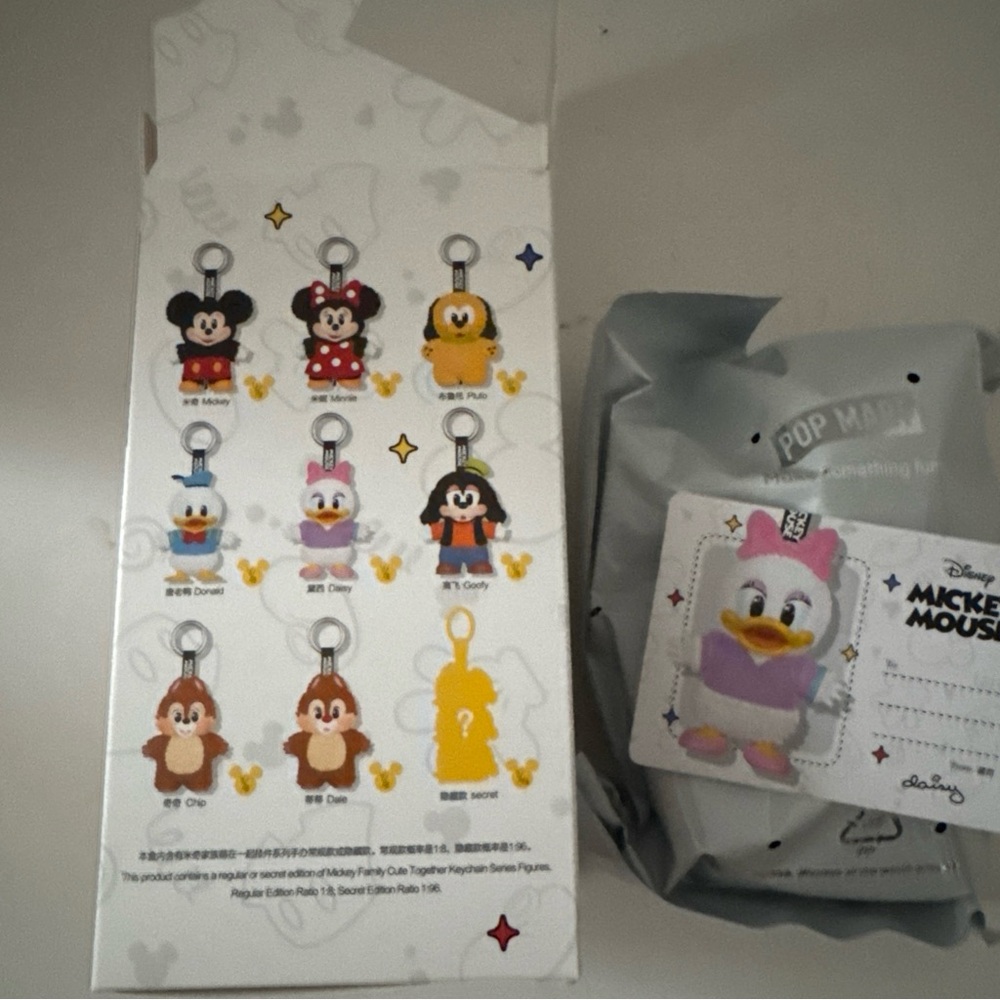 POP MART X Disney Mickey Family Cute Together Keychain Pendant Bag Charm DAisY - Picture 3 of 7